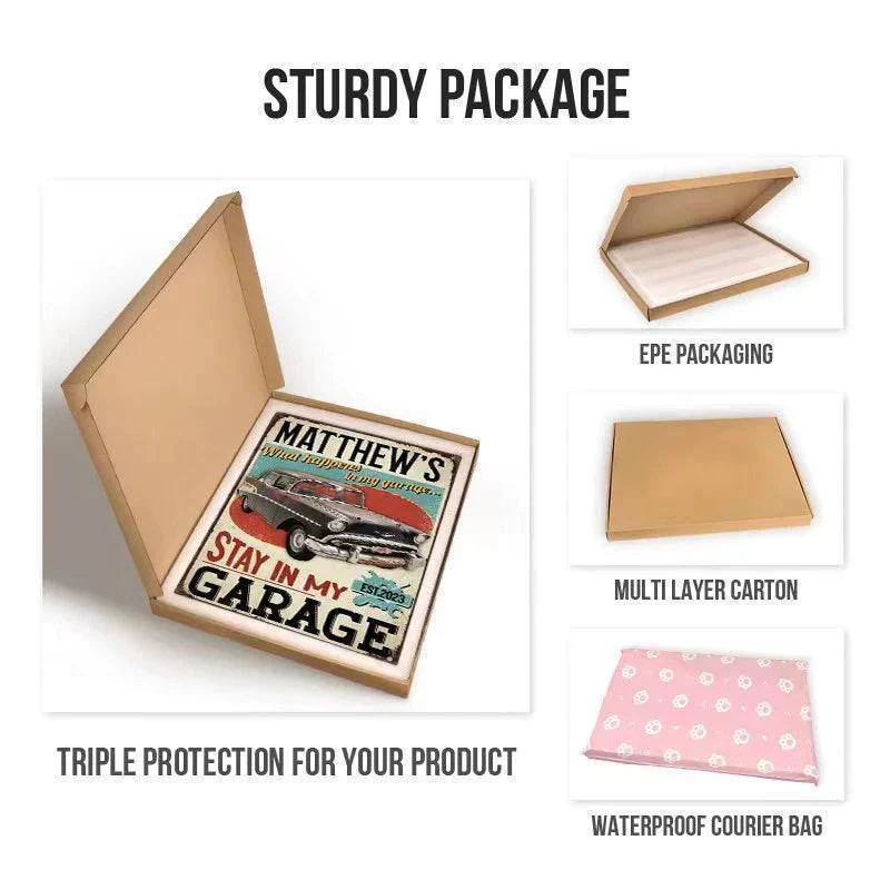 Patio Welcome Grilling Proudly Serving Whatever You Bring - Backyard Sign - Personalized Custom Classic Metal Signs(include nails) - Image 7