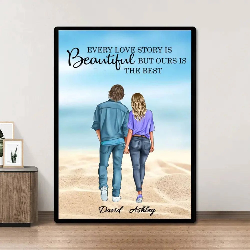 Together We Conquer - 'You & Me, We Got This' Personalized Poster or Canvas for Couples - Image 3