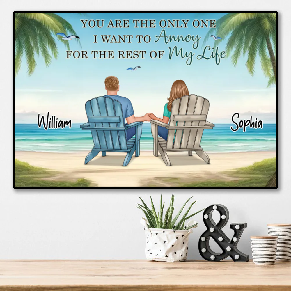 Personalized You, Me, and the Dogs Poster, Canvas, Plaque, and Keychain - Perfect Anniversary Gift for Pet Lovers - Image 3