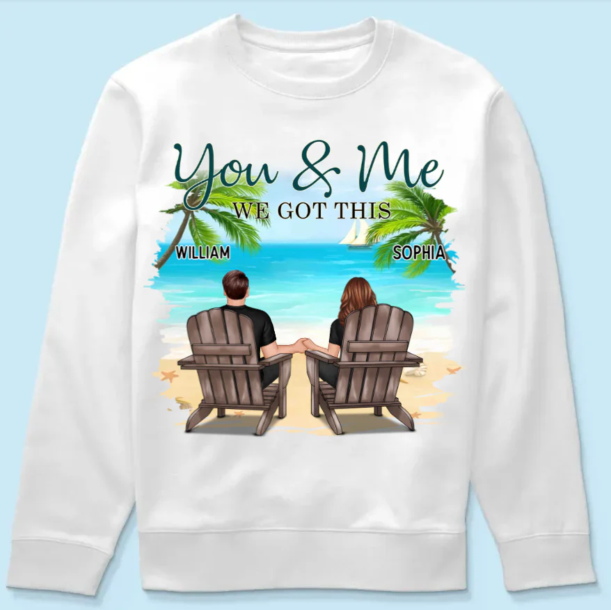 My Missing Piece - Custom Couple Beach Design Wooden, Acrylic or LED Plaque - Unique Gift - Image 12