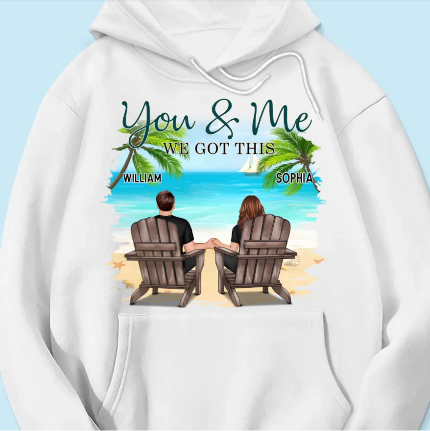 My Missing Piece - Custom Couple Beach Design Wooden, Acrylic or LED Plaque - Unique Gift - Image 13