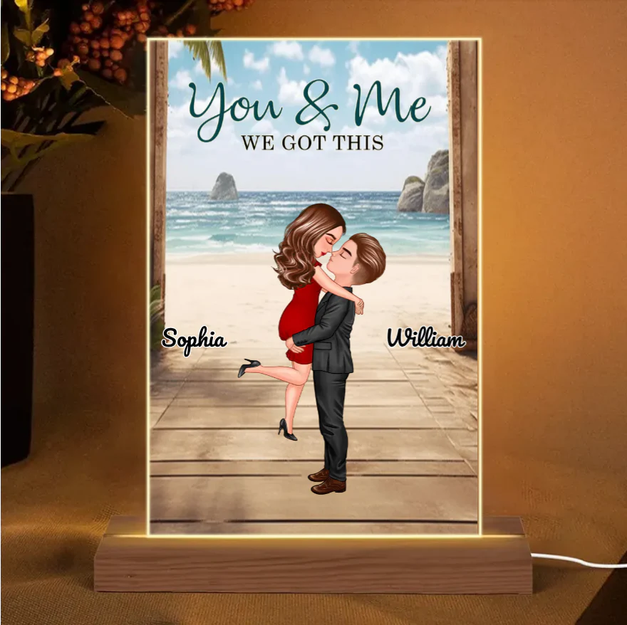 My Missing Piece - Personalized Wooden Or Acrylic Or LED Plaque - Engraved Design for Him/Her - Image 7