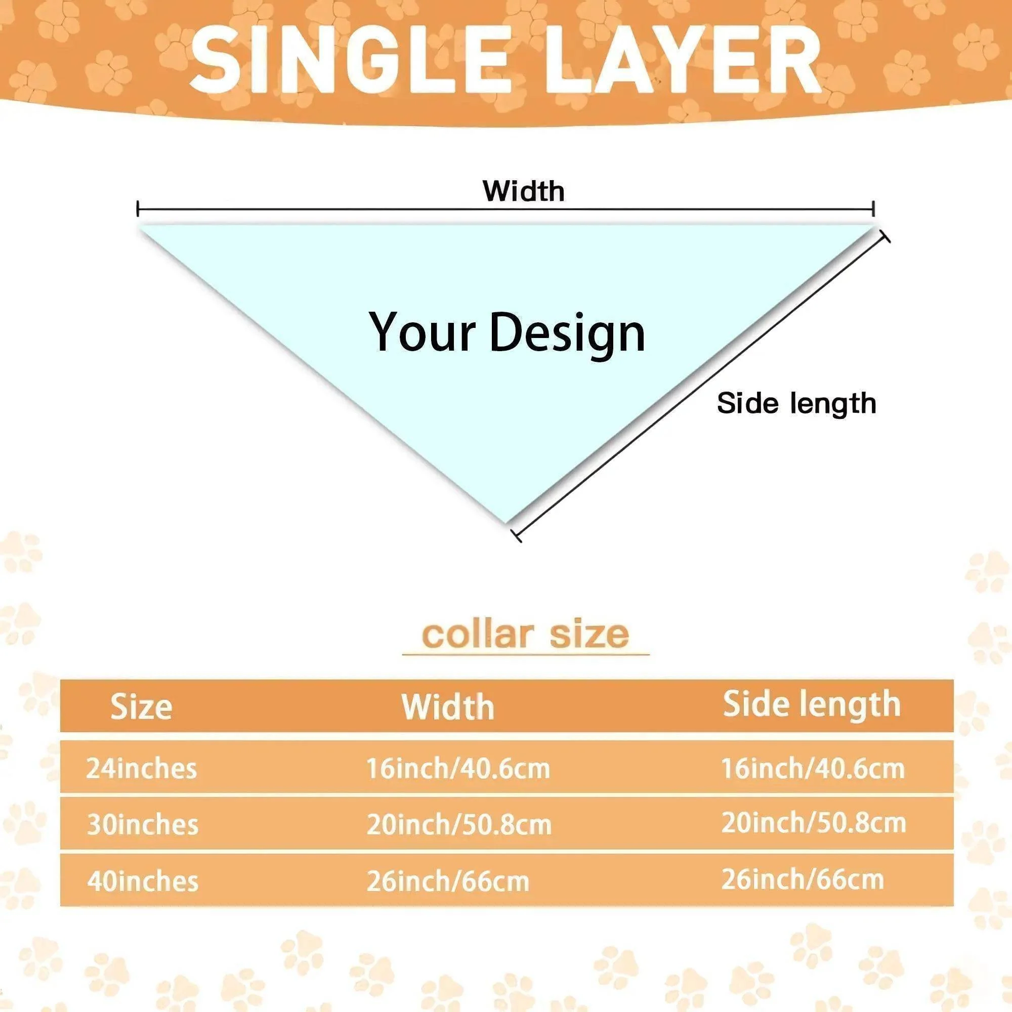 Personalized Pet Bandana - Custom Pet Saliva Towel, Dog Gift, Custom Gifts for Dog Lovers - Image 5