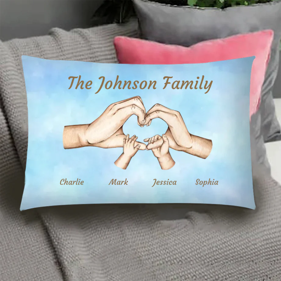 Personalized Family Hands Poster, Keychain, Plaque, Ornament, Sign - Unique Gift for Loved Ones - Image 8