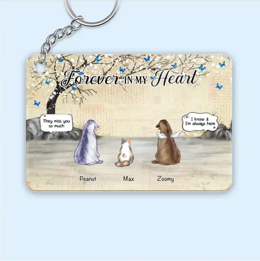 They Still Talk About You, Memorial Gift For Pet Dog Cat Lovers, Personalized Ornament,Poster,Keychain,Pillow - Image 2