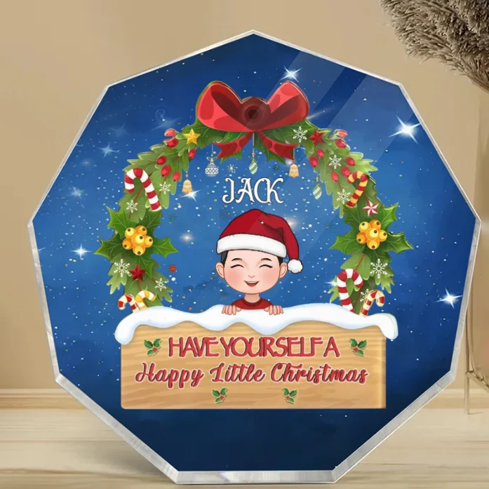 Have Yourself a Merry Christmas Personalized Ornament, Keychain, Plaque, Pillow, Sign - Custom Holiday Gift - Image 3