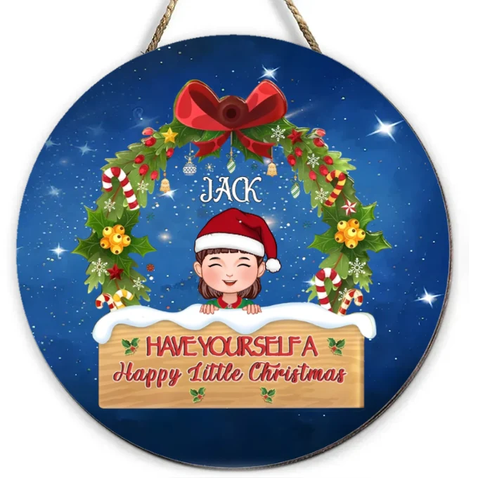 Have Yourself a Merry Christmas Personalized Ornament, Keychain, Plaque, Pillow, Sign - Custom Holiday Gift - Image 6