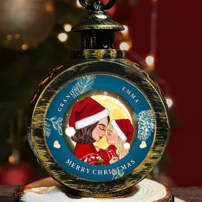 Personalized Christmas Ornament, Plaque, Keychain, Sign – Custom Gift for Grandmother and Kid Memories - Image 4