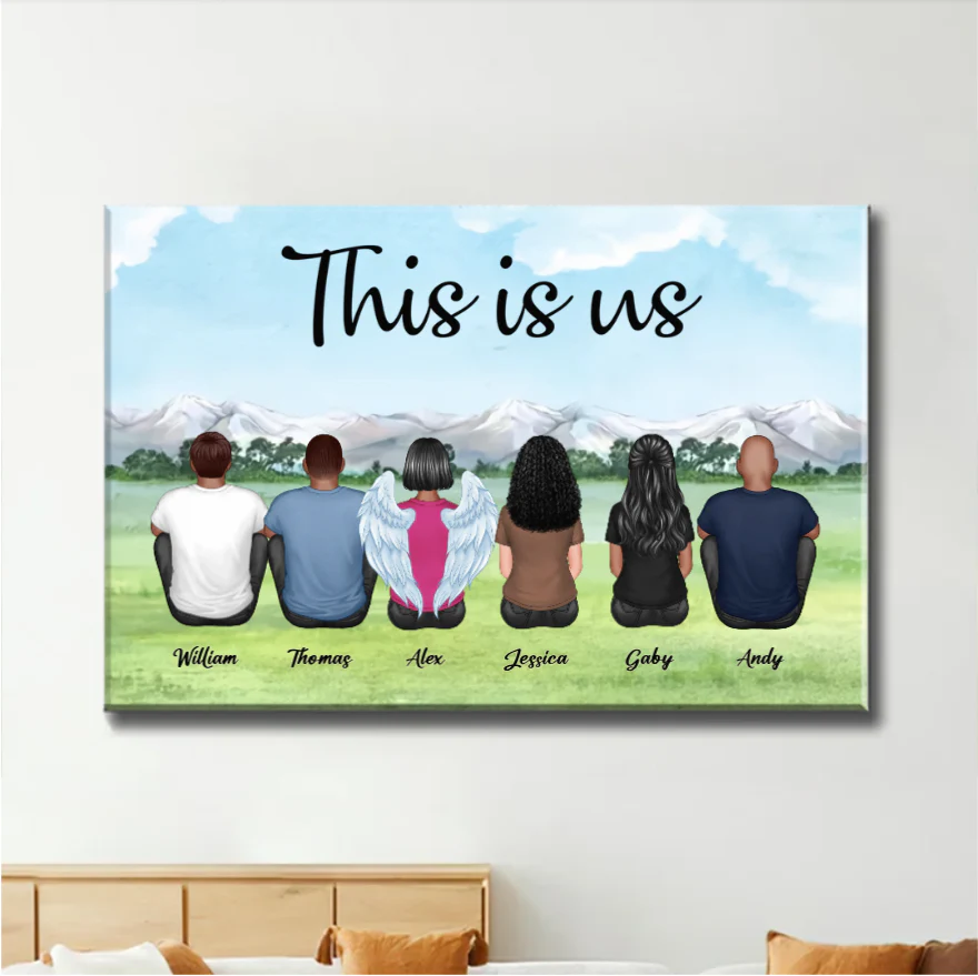 Personalized Brothers & Sisters Forever Wallet Card, Keychain, Poster or Canvas, Plaque, Ornament- Perfect Gift for Siblings, Memorial Keepsake - Image 2