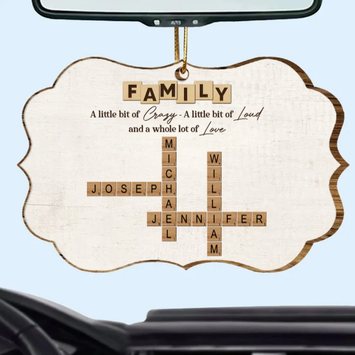 Personalized Family Name Crossword Poster - A Heartfelt Gift for Any Occasion - Image 5