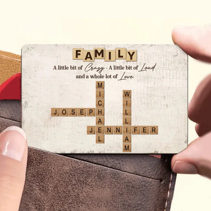 Personalized Family Name Crossword Poster - A Heartfelt Gift for Any Occasion - Image 7