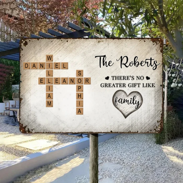 Customized Family Name Sign with Heartfelt Quotes - Perfect Personalized Gift for Home Decor - Image 10