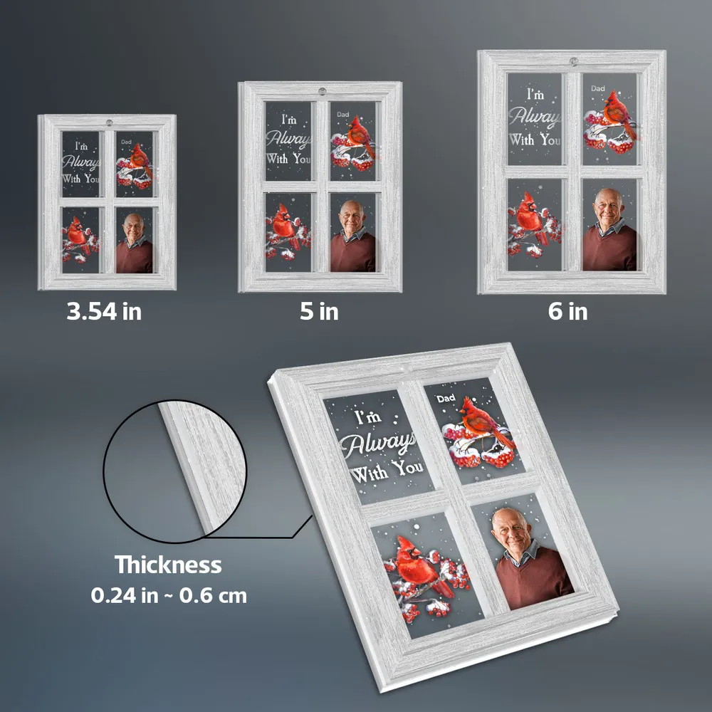 Personalized Memorial Cardinal Ornament - Cherish the Memory of Loved Ones - Image 5