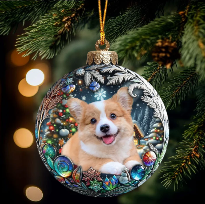 Custom Pet Photo Ornament - Cherish Your Furry Friend Forever - Image 2