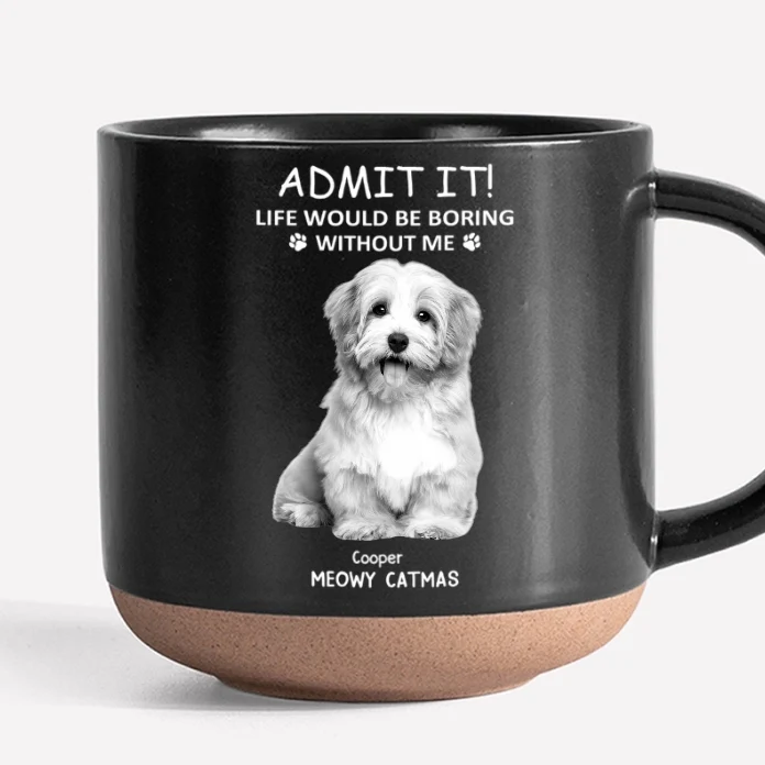 Personalized Christmas Glass Cup - Funny Pet - Themed Gift Cup - Image 10