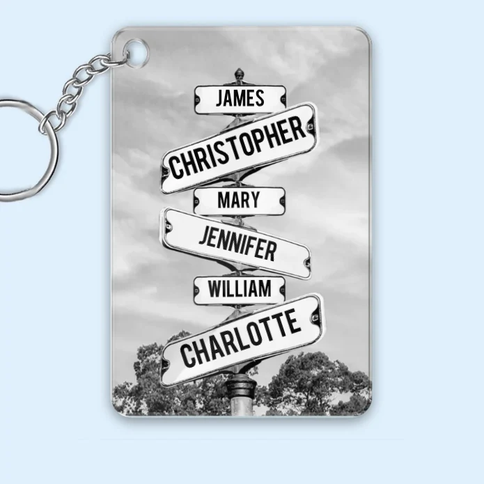 Personalized Street Sign Family Poster – A Unique Gift for Cherished Memories - Image 2