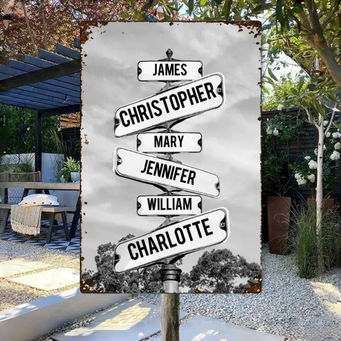 Personalized Street Sign Family Poster – A Unique Gift for Cherished Memories - Image 6