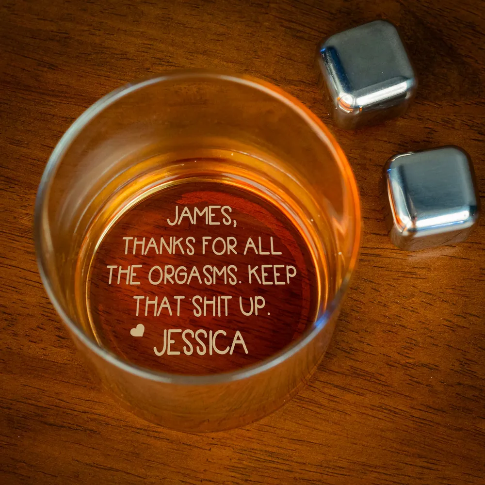 Personalized Whiskey Cup - A Funny and Bold Gift for Your Partner - Image 2