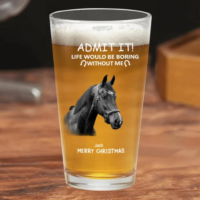 Custom Horse-Themed Mug & Whiskey Cup - The Perfect Holiday Gift - Image 2