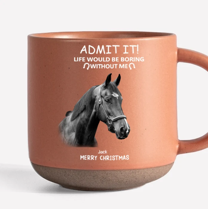 Custom Horse-Themed Mug & Whiskey Cup - The Perfect Holiday Gift - Image 4