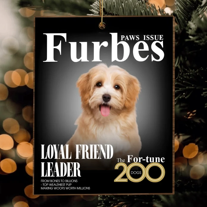Personalized Celebrity Pet Ornament – Create a “Cover Moment” for Your Furry Friend - Image 2