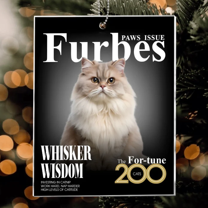 Personalized Celebrity Pet Ornament – Create a “Cover Moment” for Your Furry Friend - Image 3