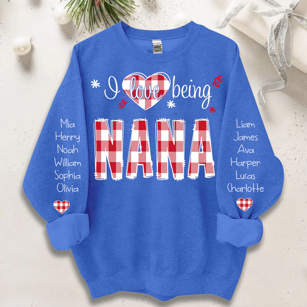 Personalized Sweatshirt Gift - A Heartfelt Family Keepsake for Christmas, Birthdays, and Anniversaries - Image 3