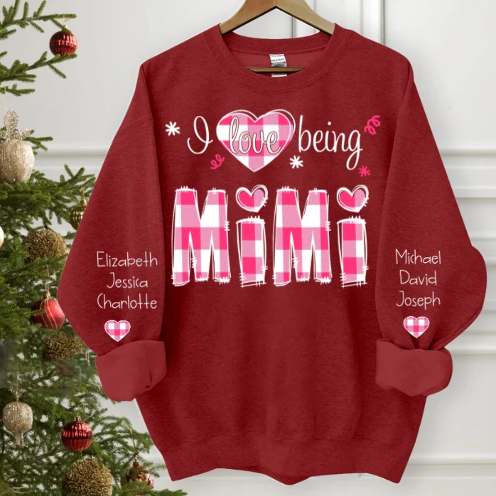Personalized Sweatshirt Gift - A Heartfelt Family Keepsake for Christmas, Birthdays, and Anniversaries - Image 4