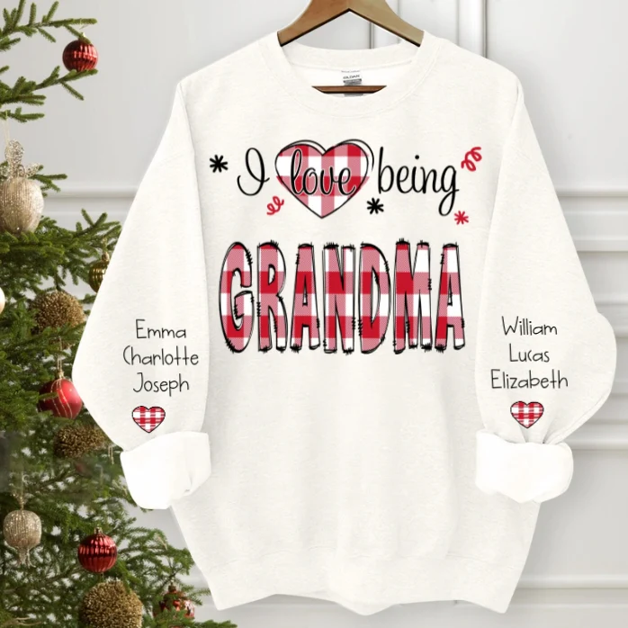 Personalized Sweatshirt Gift - A Heartfelt Family Keepsake for Christmas, Birthdays, and Anniversaries - Image 5