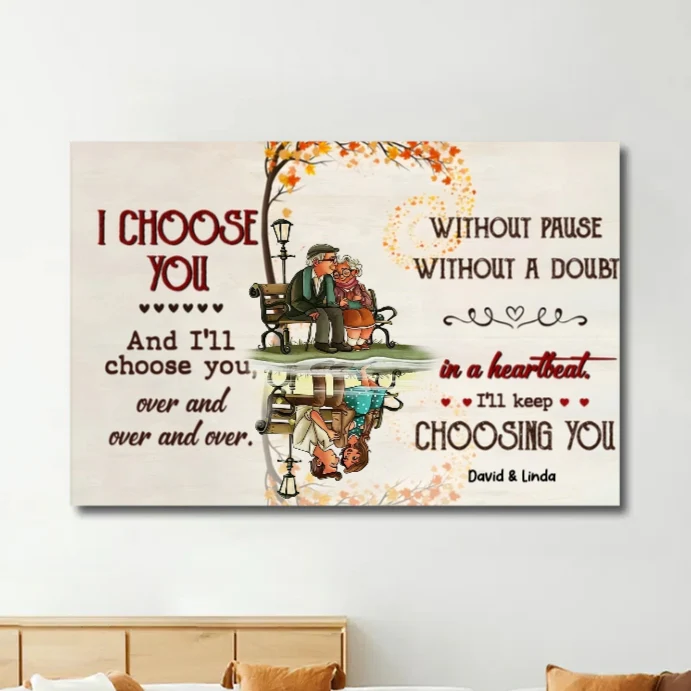 "To My Love" Personalized Romantic Poster – A Timeless Gift to Celebrate Love and Cherished Moments - Image 2