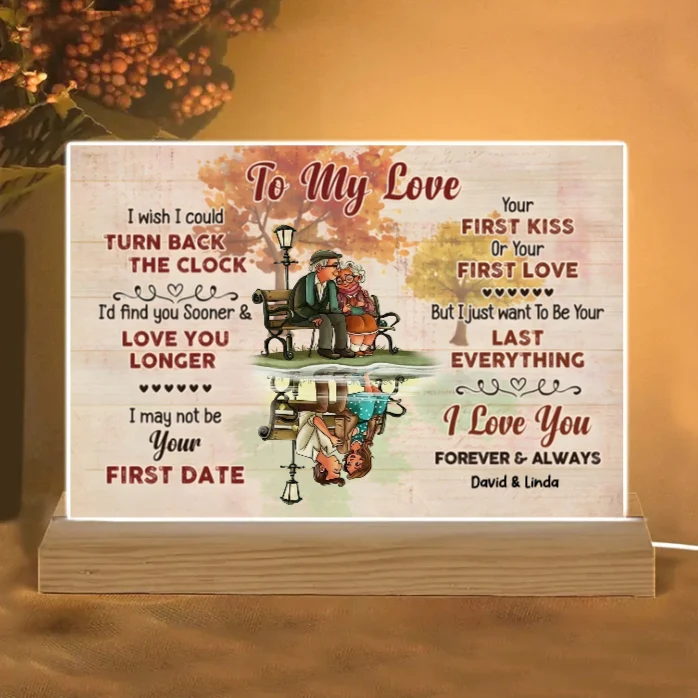 "To My Love" Personalized Romantic Poster – A Timeless Gift to Celebrate Love and Cherished Moments - Image 7