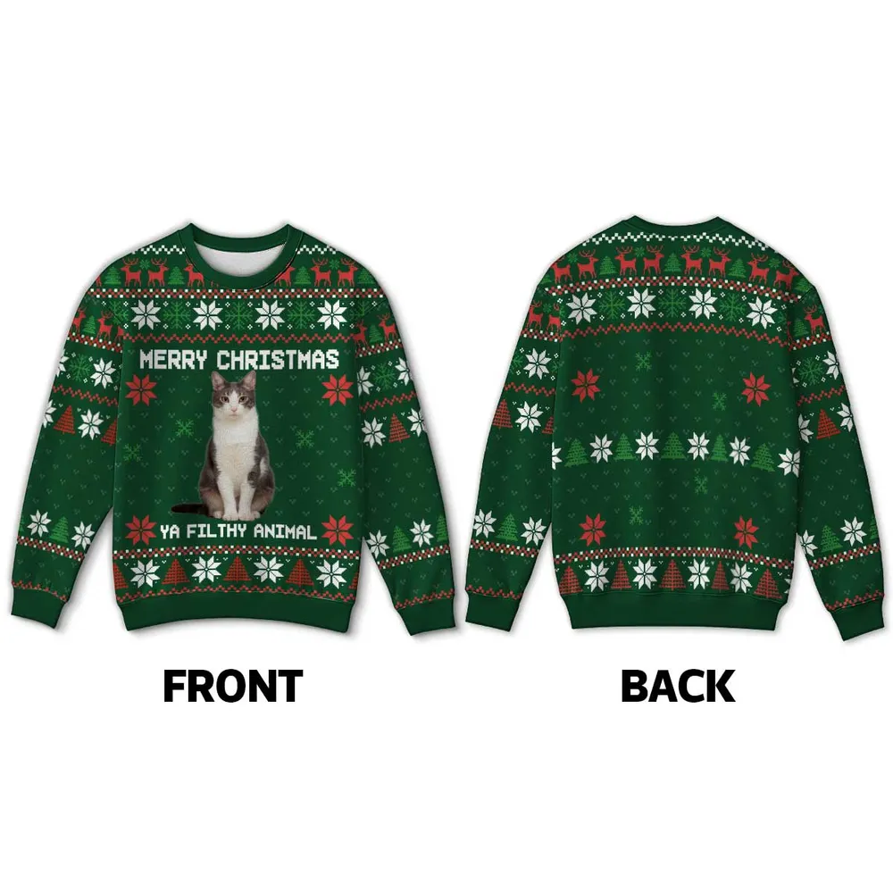 Personalized Sweatshirt for Dog Lovers – Custom Christmas Gift for Your Furry Friend, Perfect for Holiday Memories - Image 5