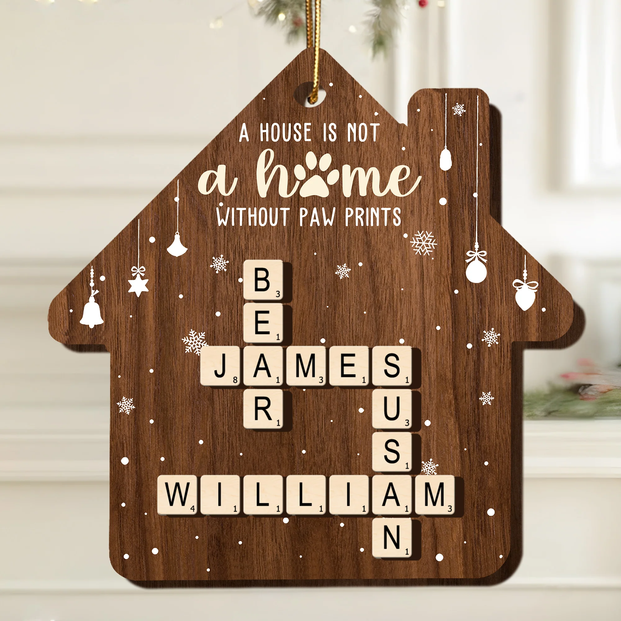 Funny Personalized Christmas Ornament – Perfect Gift for Quirky Kids and Grandkids, Celebrate Holiday Fun - Image 2
