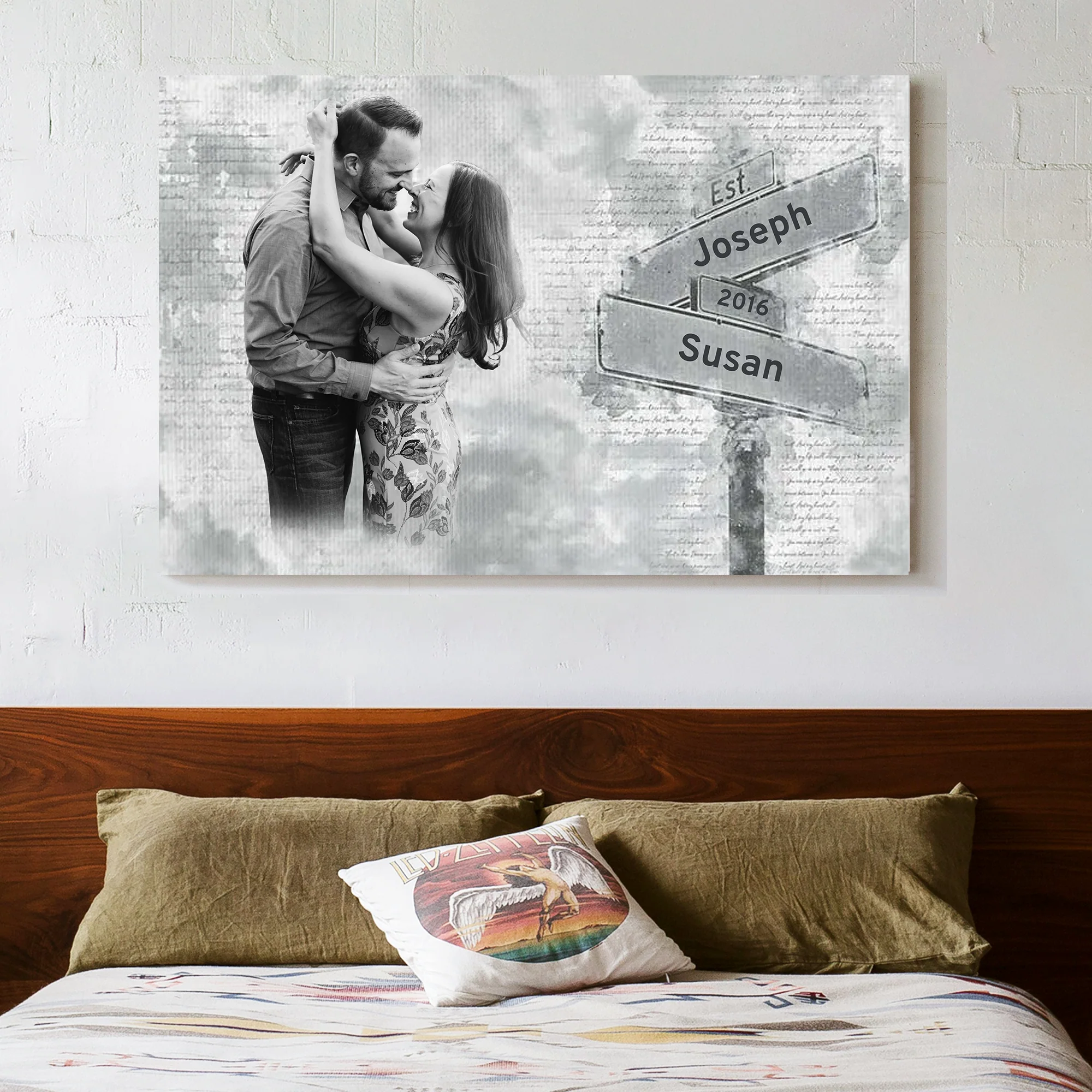 Custom Couple Poster - A Timeless Gift of Love - Image 3