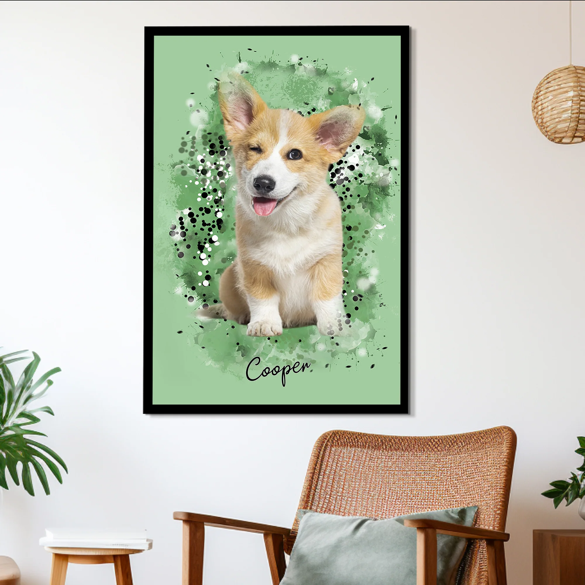 Custom Pet Portrait Poster - A Heartwarming Gift for Your Furry Friend - Image 2