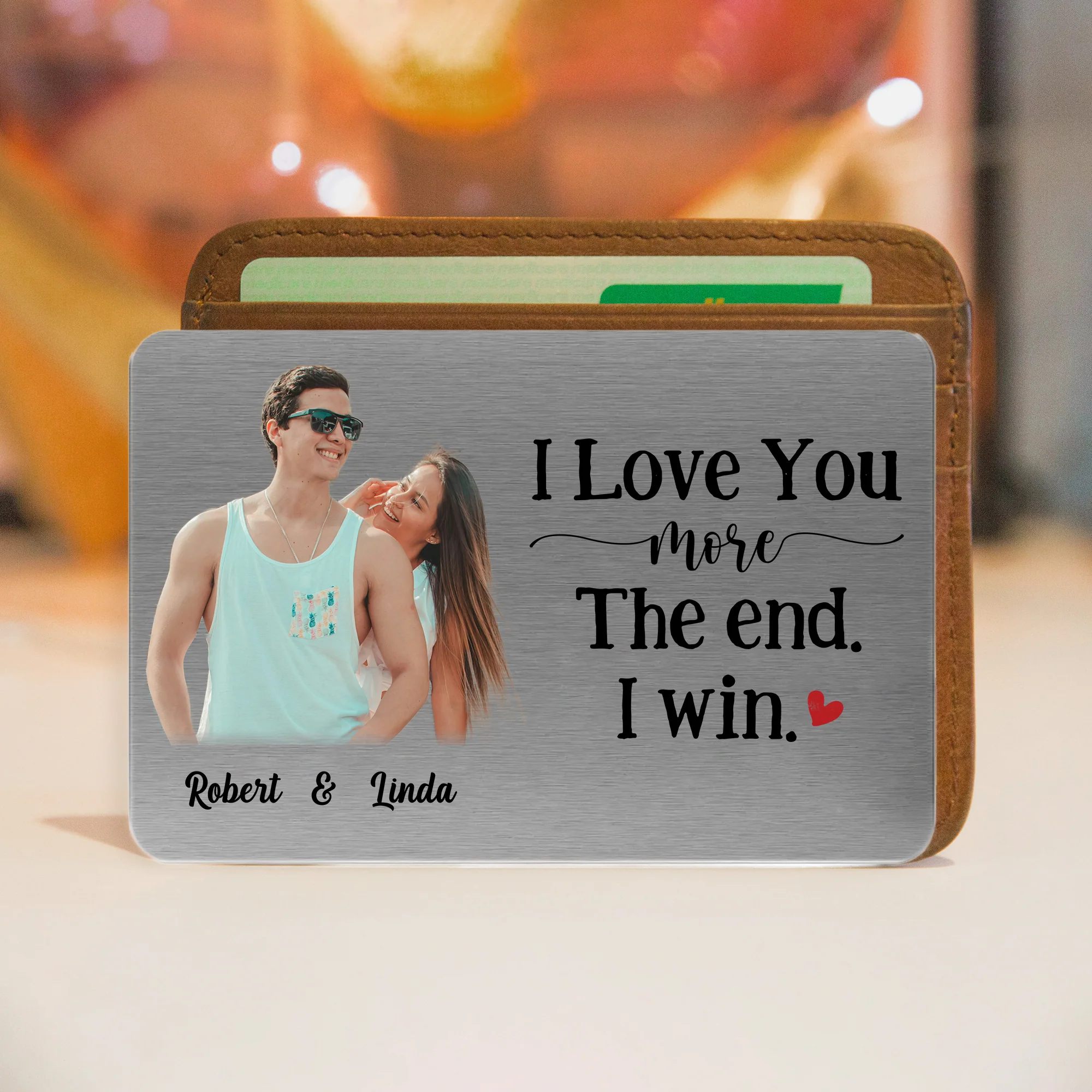 Custom Wallet Card - The Perfect Gift to Express Love and Cherish Special Moments - Image 2