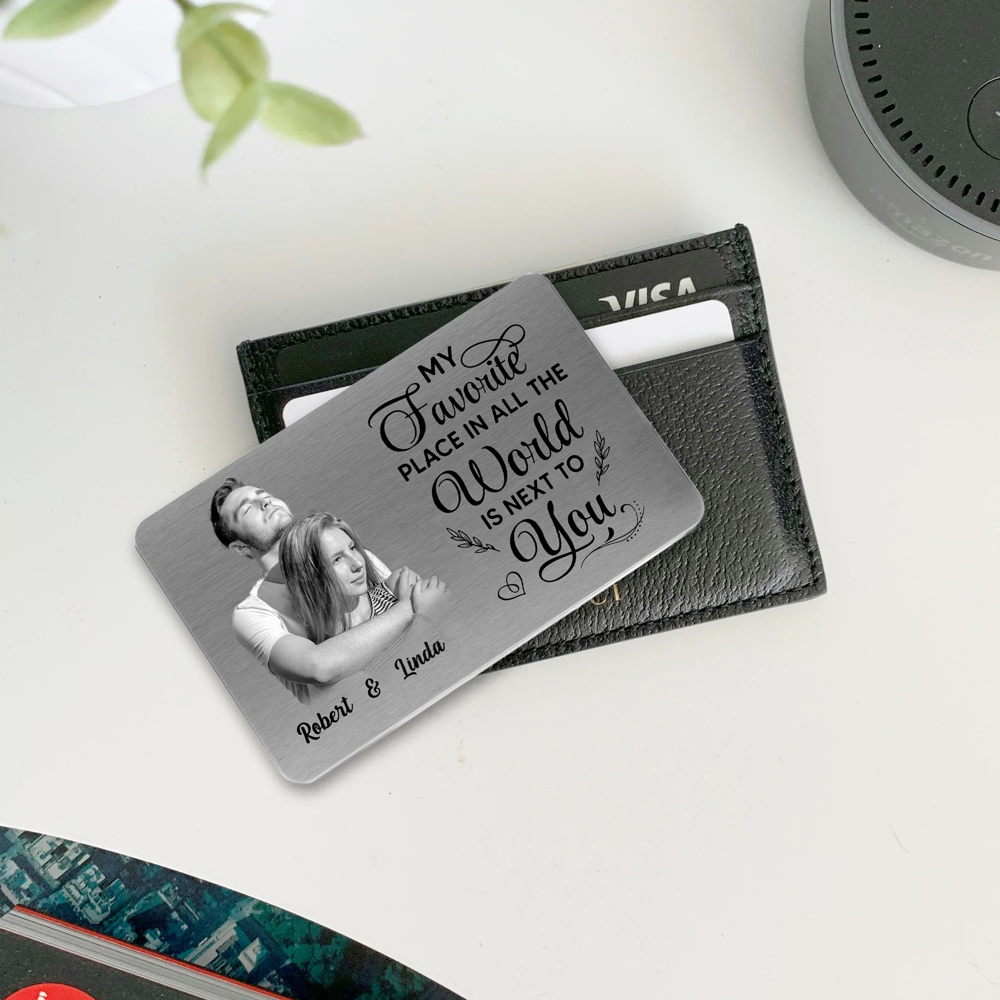 Custom Wallet Card - The Perfect Gift to Express Love and Cherish Special Moments - Image 3