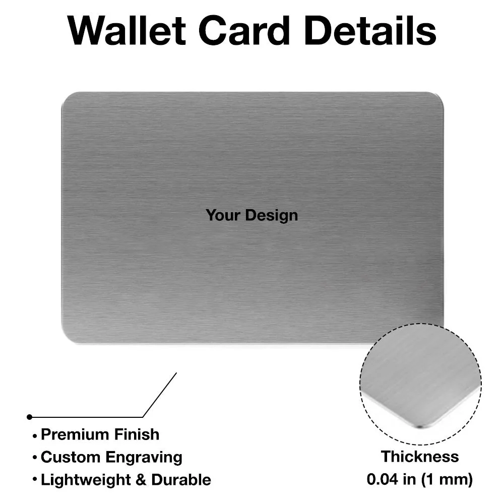 Custom Wallet Card - The Perfect Gift to Express Love and Cherish Special Moments - Image 4
