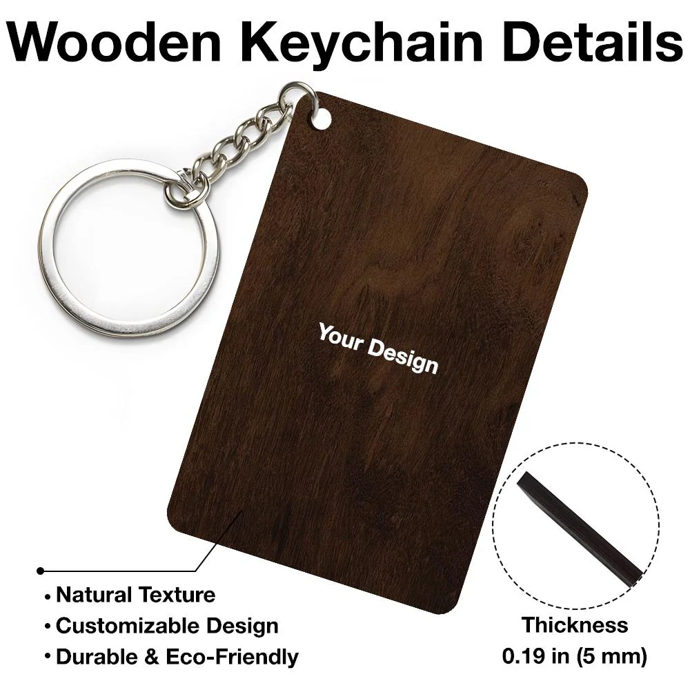 Personalized Keychain, Ornament, Plaque, Poster, Sign - "You & Me and the Dogs" Custom Gift for Dog Lovers - Image 5