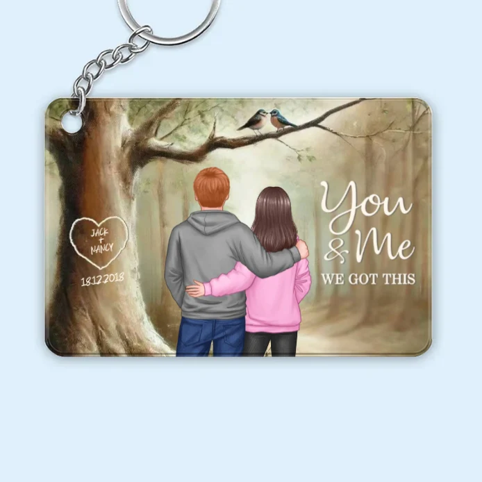 You & Me Custom Couple Poster - Perfect Gift for Anniversaries, Valentine's Day & Weddings - Cherished Love Keepsake - Image 10