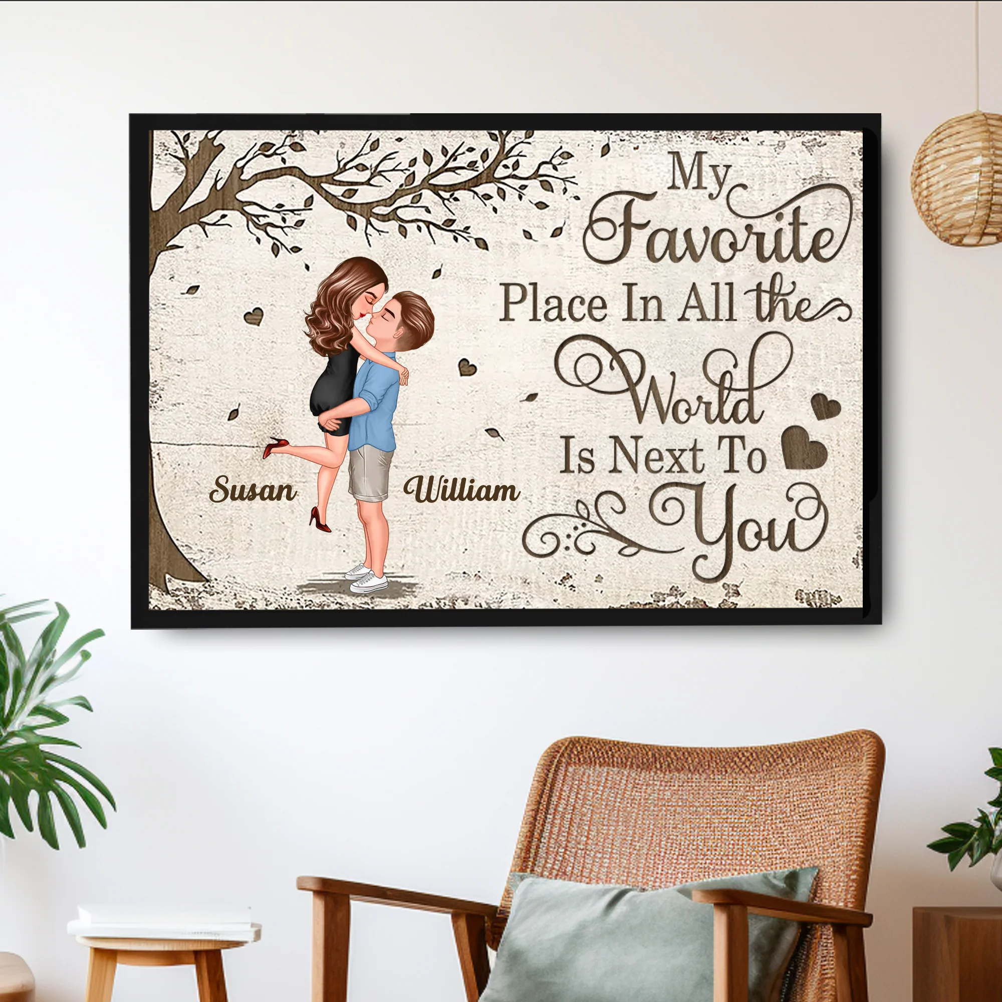 Personalized Couple Keychain - Custom Love Memory Poster, Perfect Gift to Express Love & Cherish Memories, Ideal for Your Significant Other - Image 9