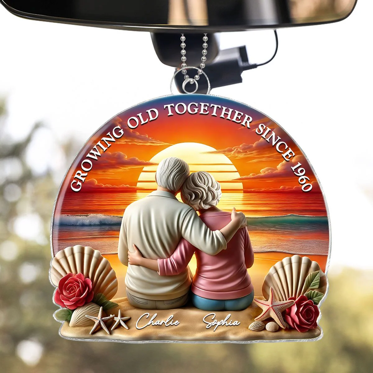 Custom Ornament for Senior Couples - A Heartwarming Gift of Love - Image 6