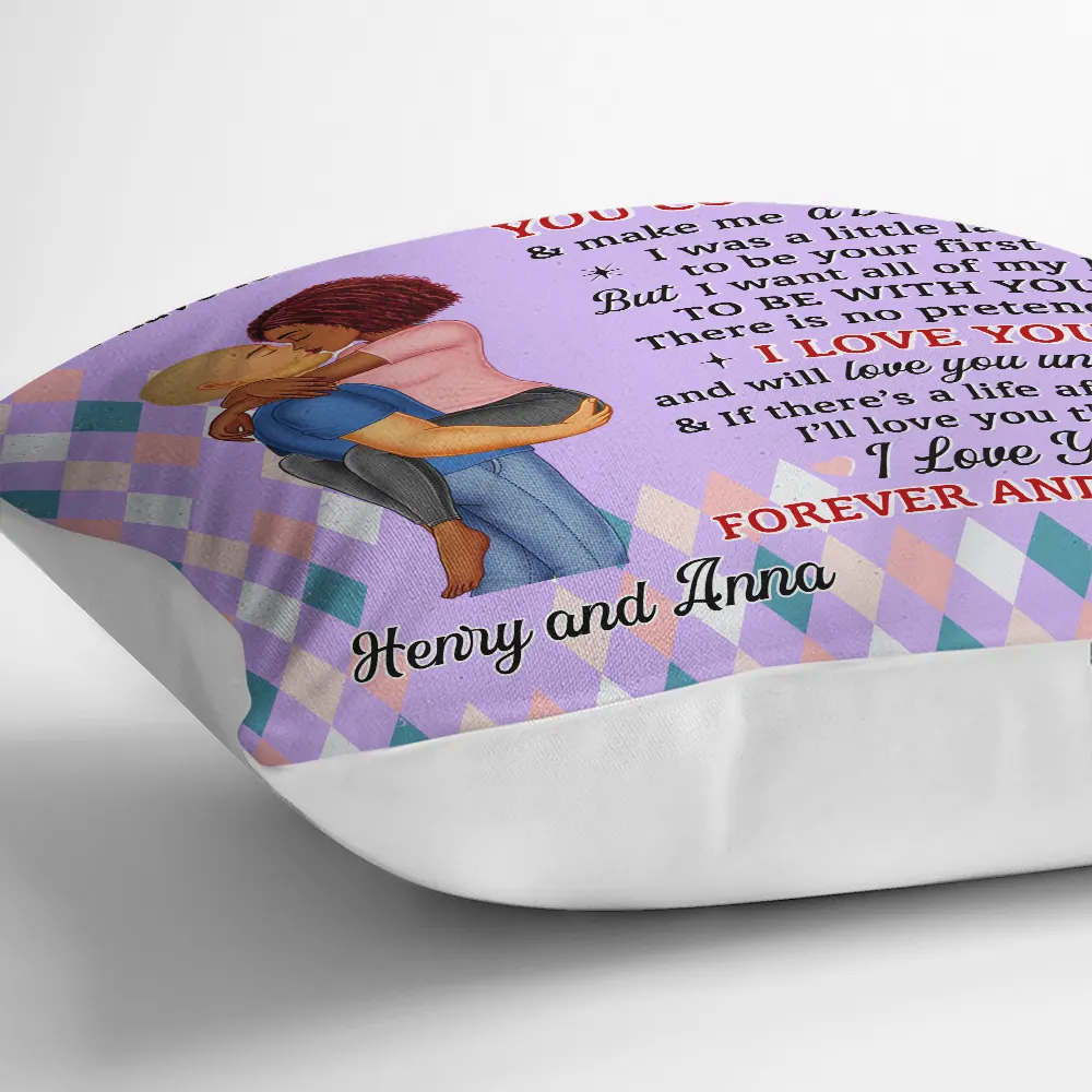 Custom Couple Pillow – Celebrate Your Love Story with a Unique Gift - Image 7