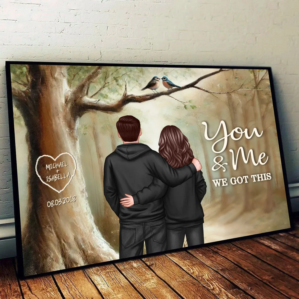 "You & Me" Personalized Couple Keychain - Perfect Sentimental Gift for Anniversaries, Valentine's Day & Weddings - Image 9