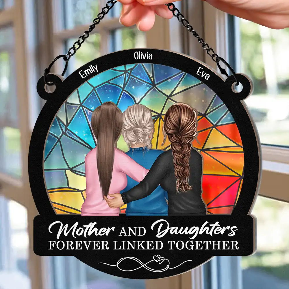 ‘Forever Linked Together’ Mother-Daughter Sunflower Ornament - Perfect Keepsake for Mom - Image 6