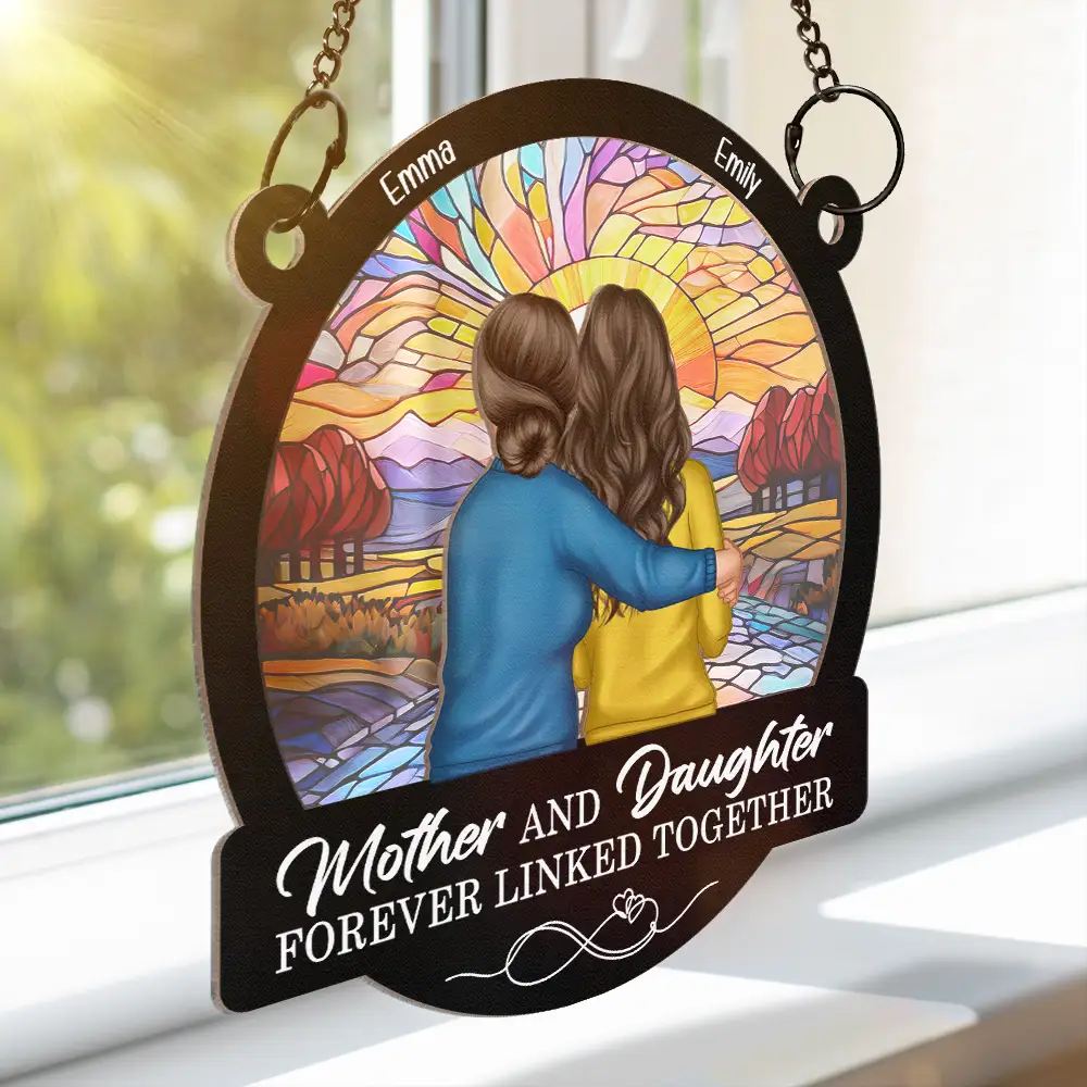 ‘Forever Linked Together’ Mother-Daughter Sunflower Ornament - Perfect Keepsake for Mom - Image 7