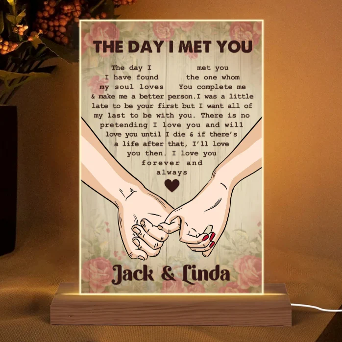 Couple Holding Hands Custom Vertical Poster – "Forever Love" Perfect Romantic Holiday Gift - Image 7
