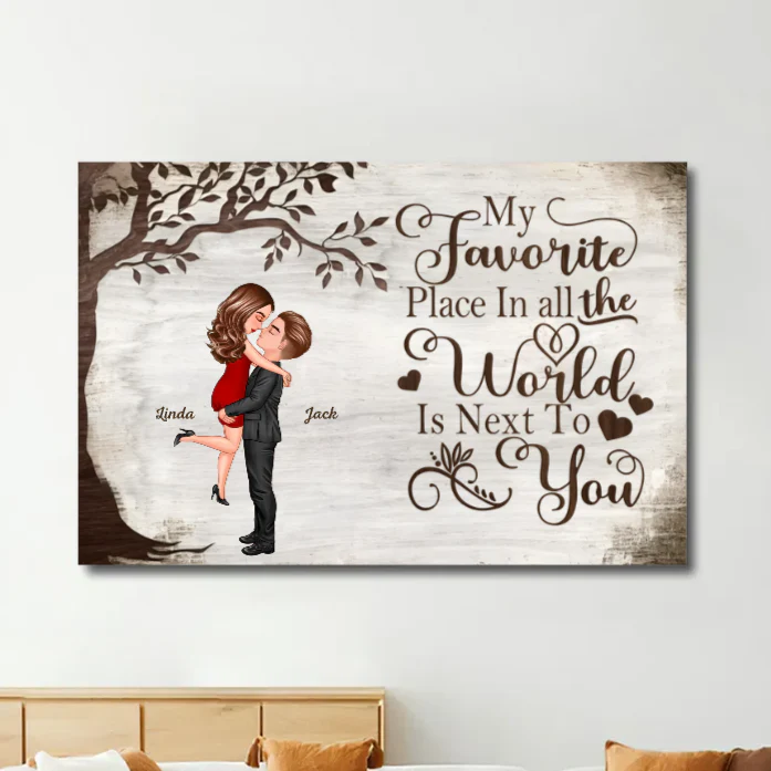 Personalized Couple Poster – Custom Love Memory Keepsake Gift - Image 11
