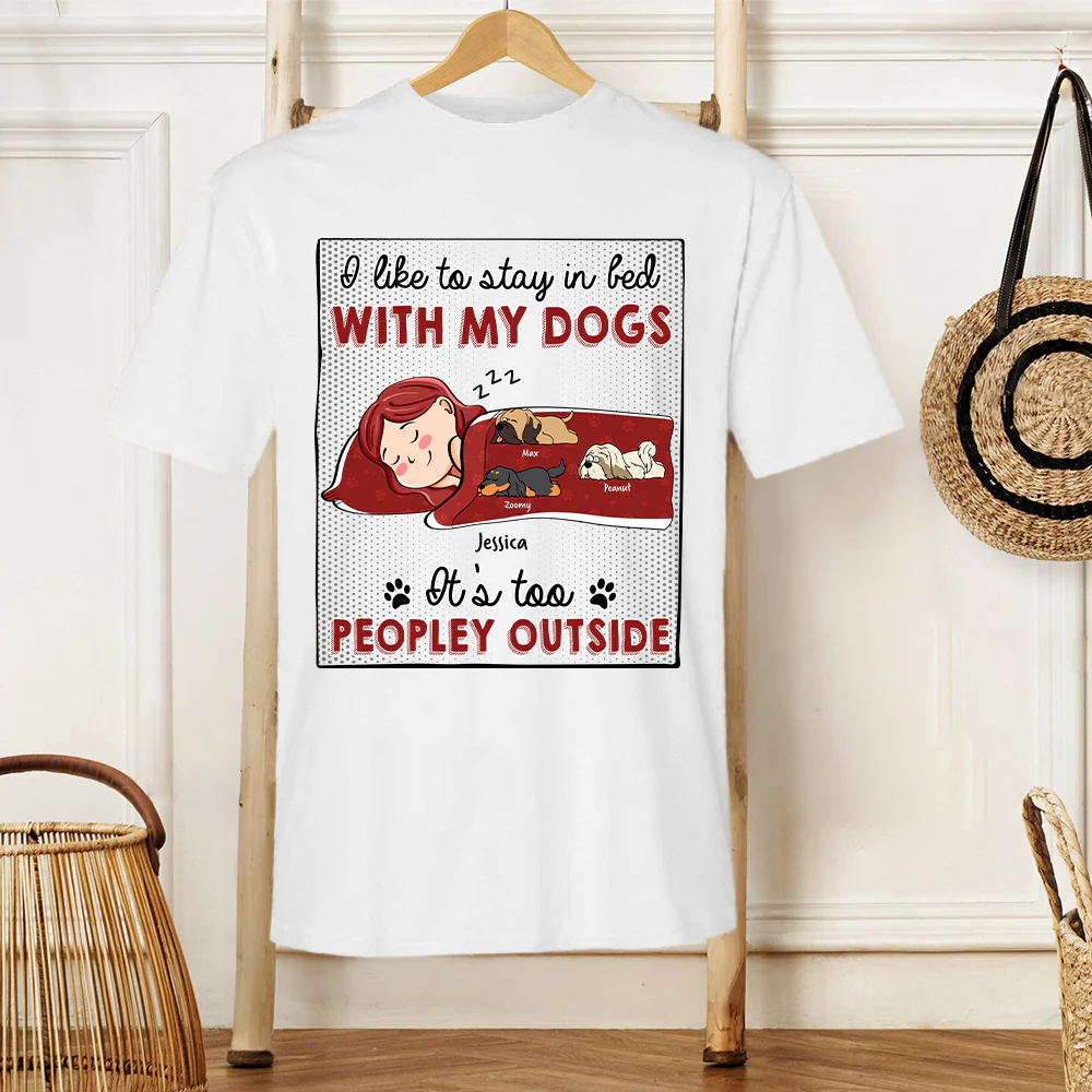 Pet-Themed Personalized Tee – Cozy Design for Valentine's, Mother's Day, and More - Image 8