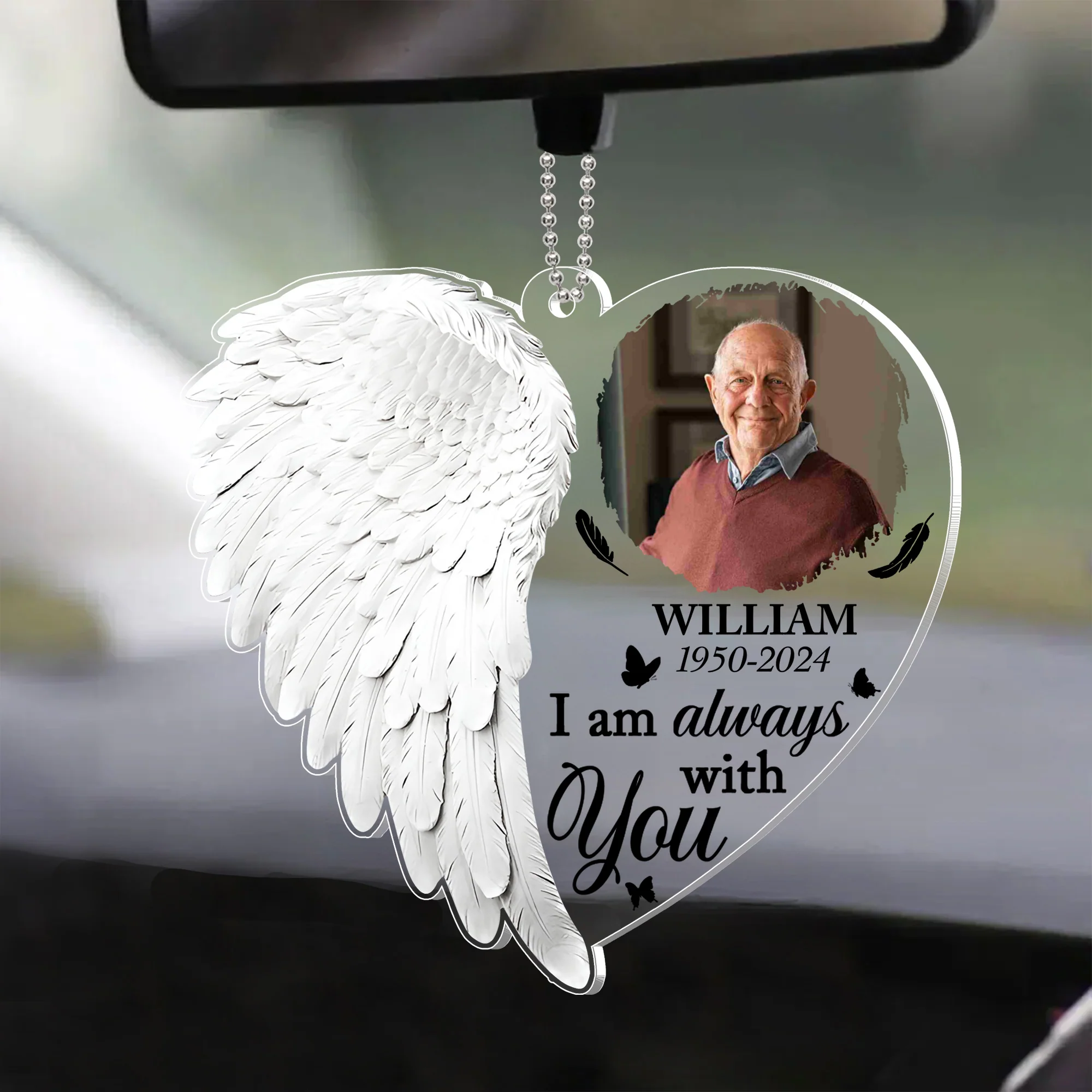 Eternal Remembrance - Personalized Acrylic Ornament, A Special Gift for Loved Ones - Image 4